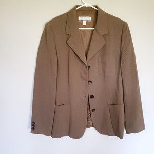 The Works Saks Fifth Avenue brown blazer jacket 16